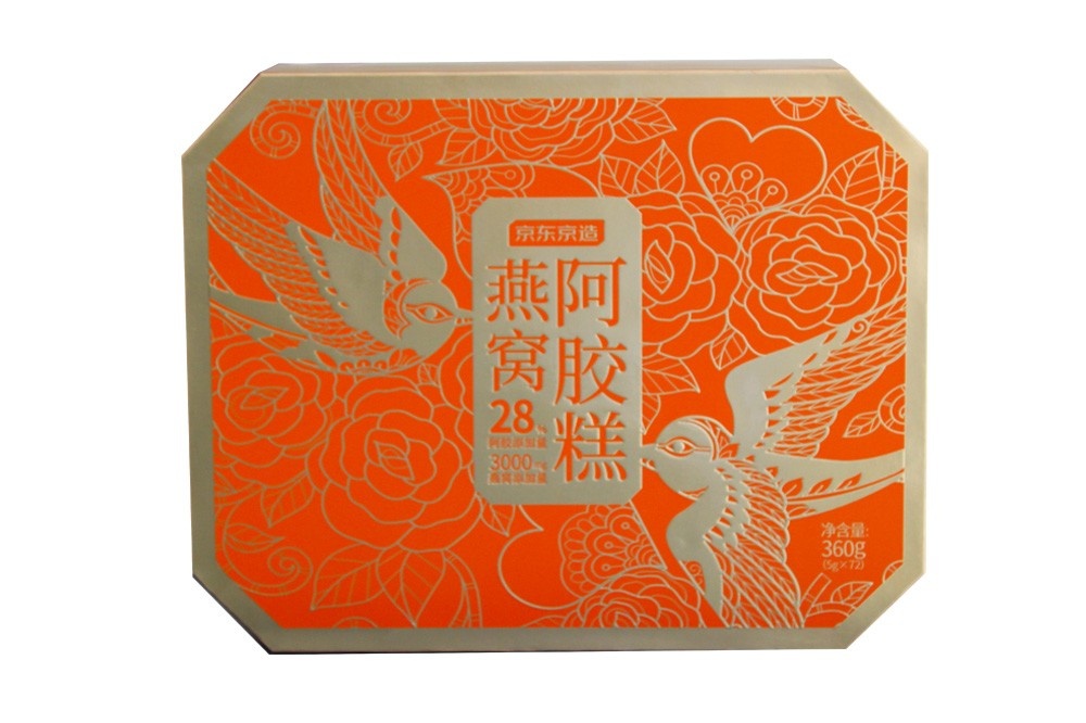 京东京造燕窝阿胶糕360g/盒