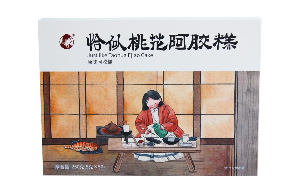 恰似桃花阿胶糕-原味250g/盒