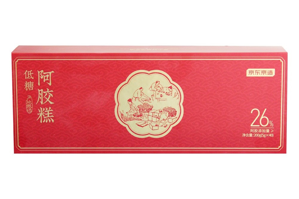 京东京造低糖阿胶糕200g/盒